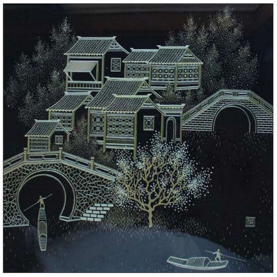 精美的中國傳統(tǒng)麥秸畫藝術(四)