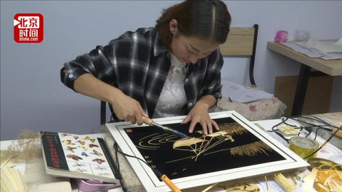 麥秸畫出新天地 90后女孩巧手變廢為寶，月入萬元